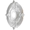 Ekena Millwork Attica PVC Medallion (Canopies up to 5 5/8"), 16"OD x 3 1/2"ID x 1"P, Metallic Vintage Gold CMP16ATDVG - alternate 2